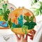 Needle Felting Kit - Desert Cacti. Wizardi DIY Wool Craft Kit F07N8-W436